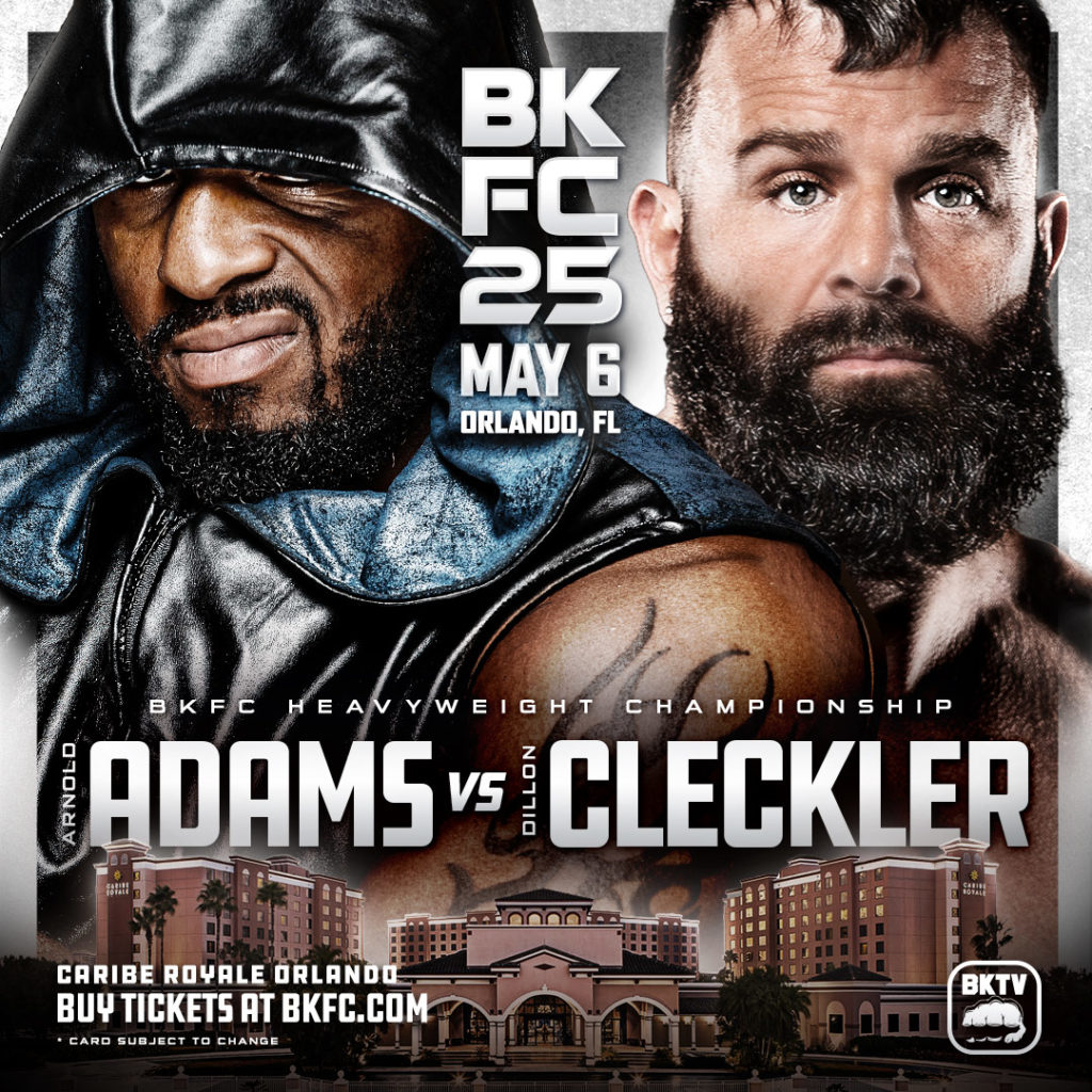 BKFC25 - Adams vs. Cleckler