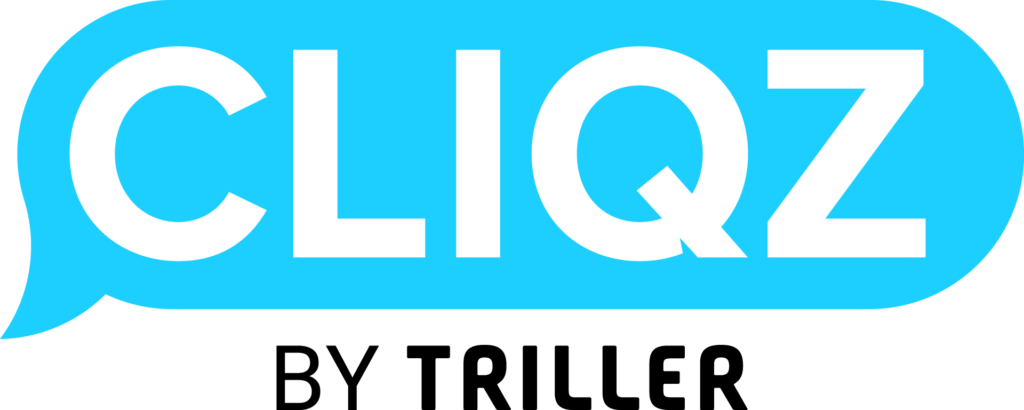 CLIQZ By Triller Logo - Full Color - Black